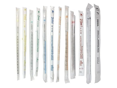 Sterile 1ml 2ml 5ml 10ml 25ml Graduated Serological Pipette Disposable Plastic Manufacturer