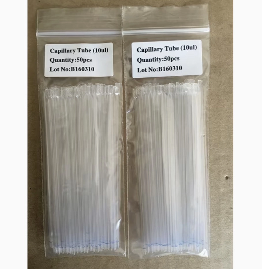 2UL/5UL/10UL/20UL/30UL/40UL/50UL Plastic Capillary Tube Blood Capillary Tube Manufacturer