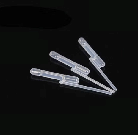 Disposable Clear 60UL 63mm 100UL 120UL Double Bulb Volume Transfer Pipette Manufacturer